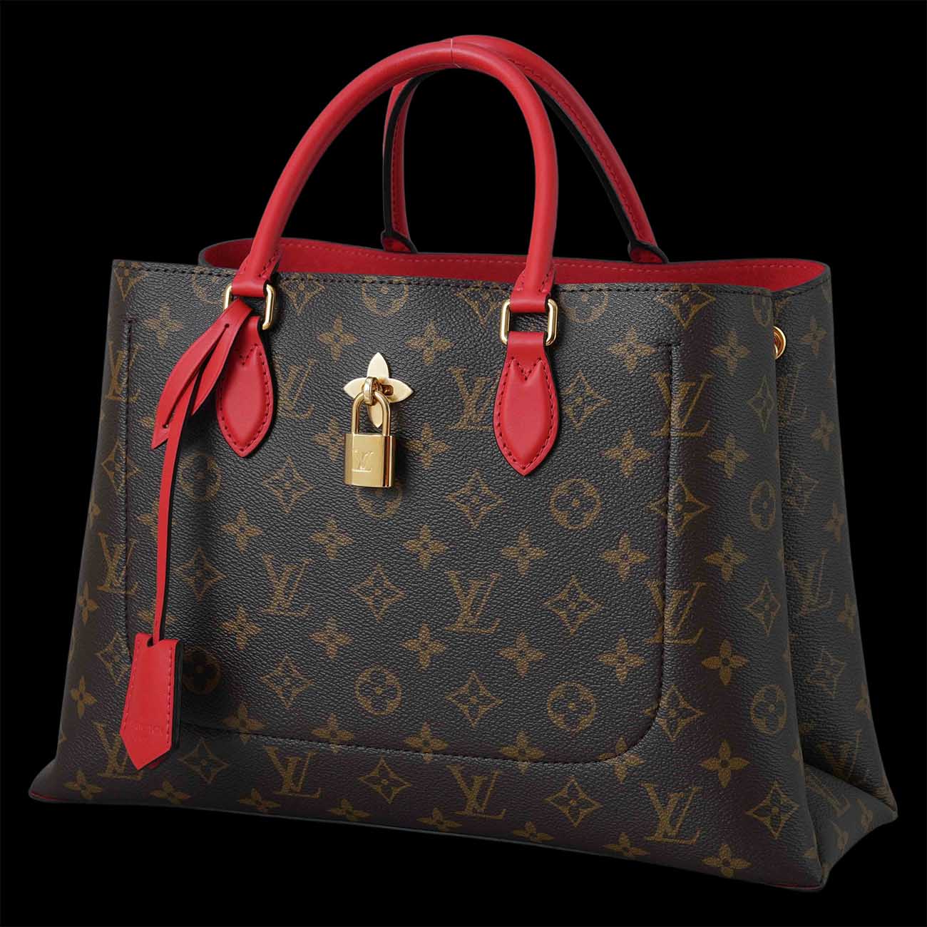 LOUIS VUITTON(USED)루이비통 M43553 모노그램 플라워 토트 겸 숄더백